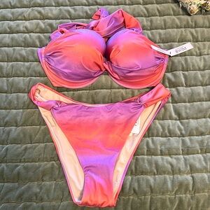 Victoria’s Secret swimsuit bottoms XL top 38dd
